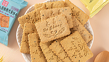 无加蔗糖山药燕麦粗粮代餐饼干杂粮早餐薄饼袋装休闲零食品整箱批