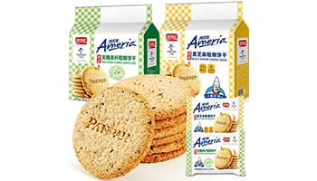 盼盼梅尼耶无糖高纤粗粮饼干/黑芝麻代餐杂粮饼干营养早餐零食